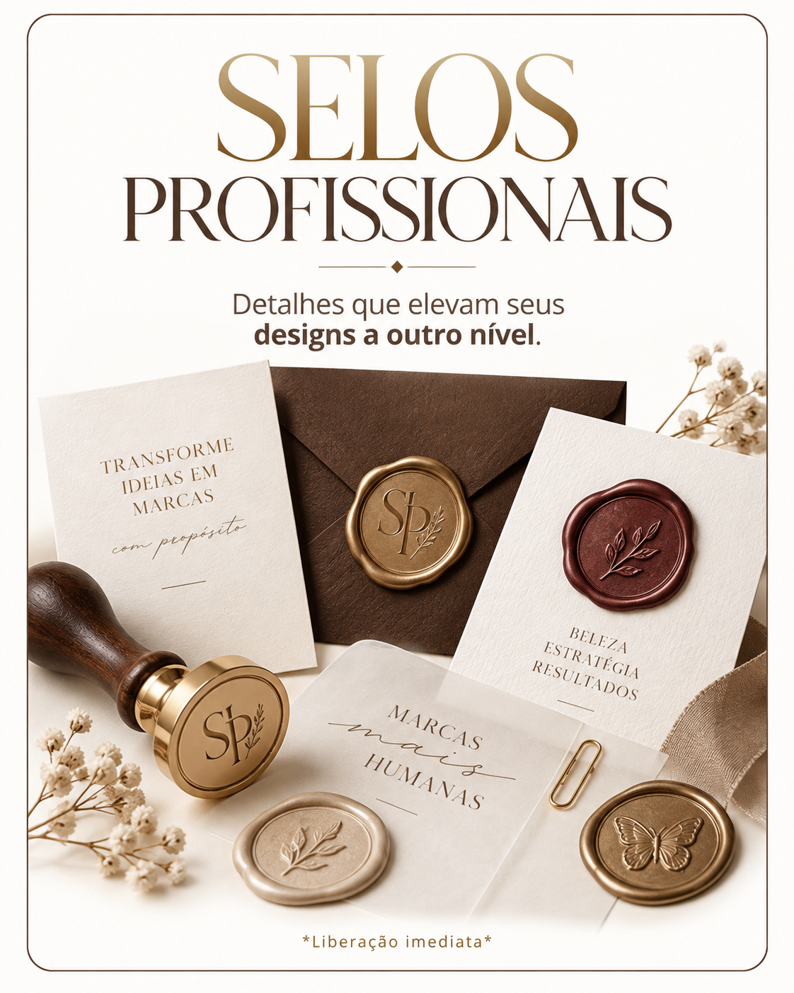 Selos profissionais premium
